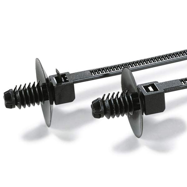 Item 70006835, Domed Fir Tree Push Mount Cable Ties On EFC International